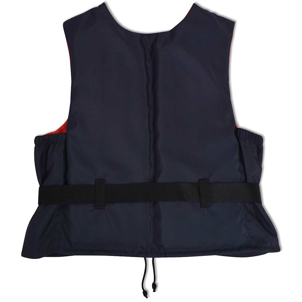 vidaXL Buoyancy Aids 4 pcs 50 N 30-50 kg Navy Blue