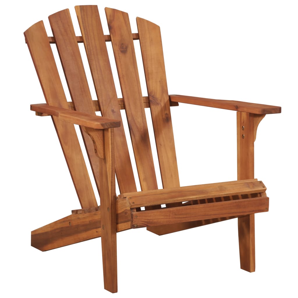 Garden Chair | Brown | Solid acacia wood | Standard |  Durable