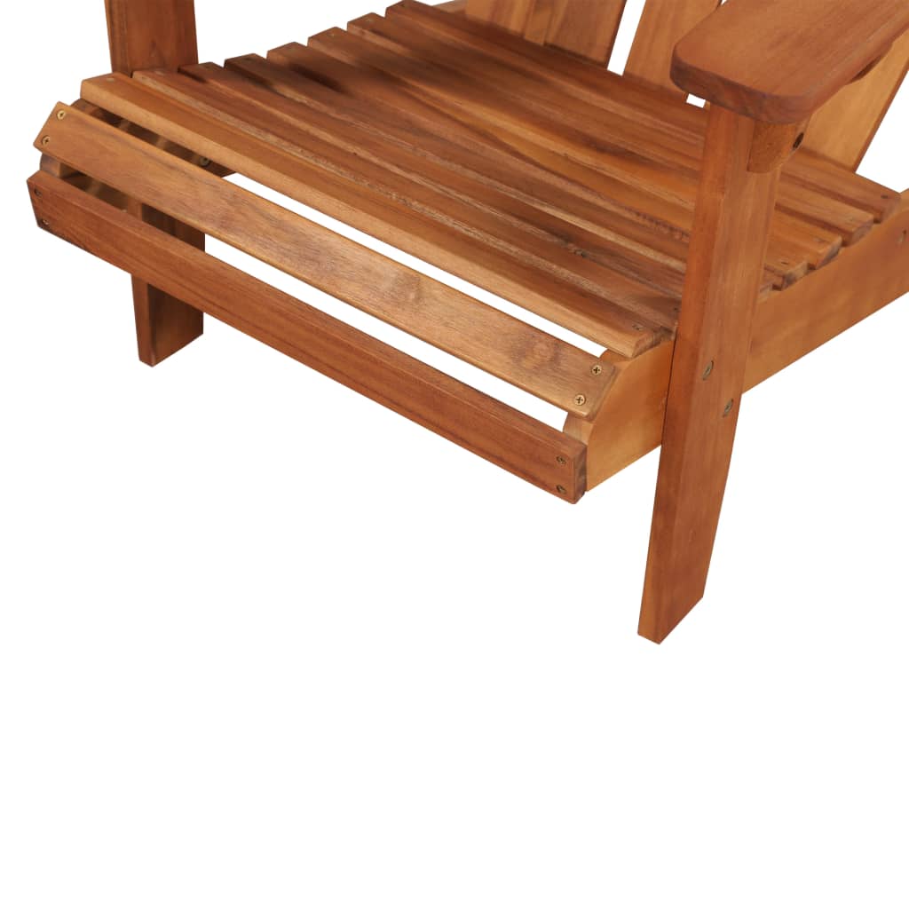 Garden Chair | Brown | Solid acacia wood | Standard |  Durable