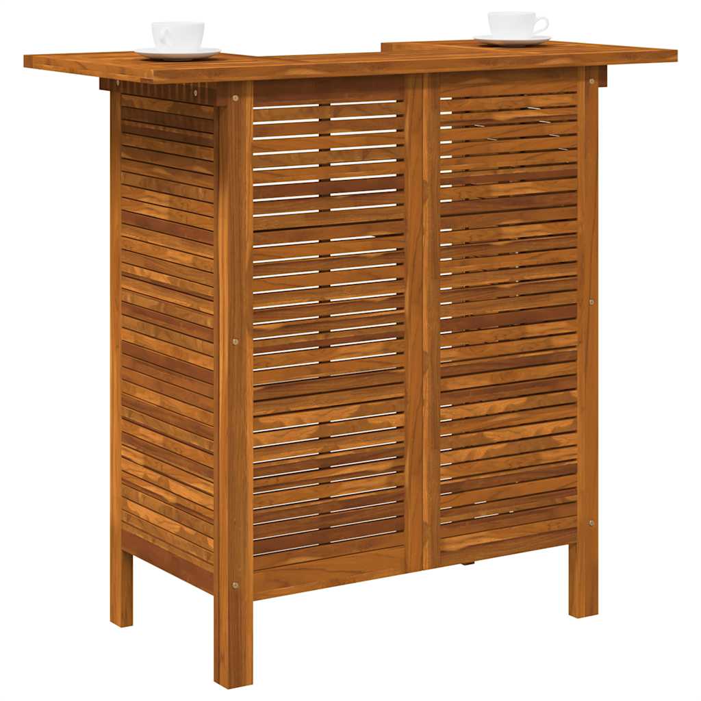 44007 vidaXL Bar Table 110x50x105 cm Solid Acacia Wood