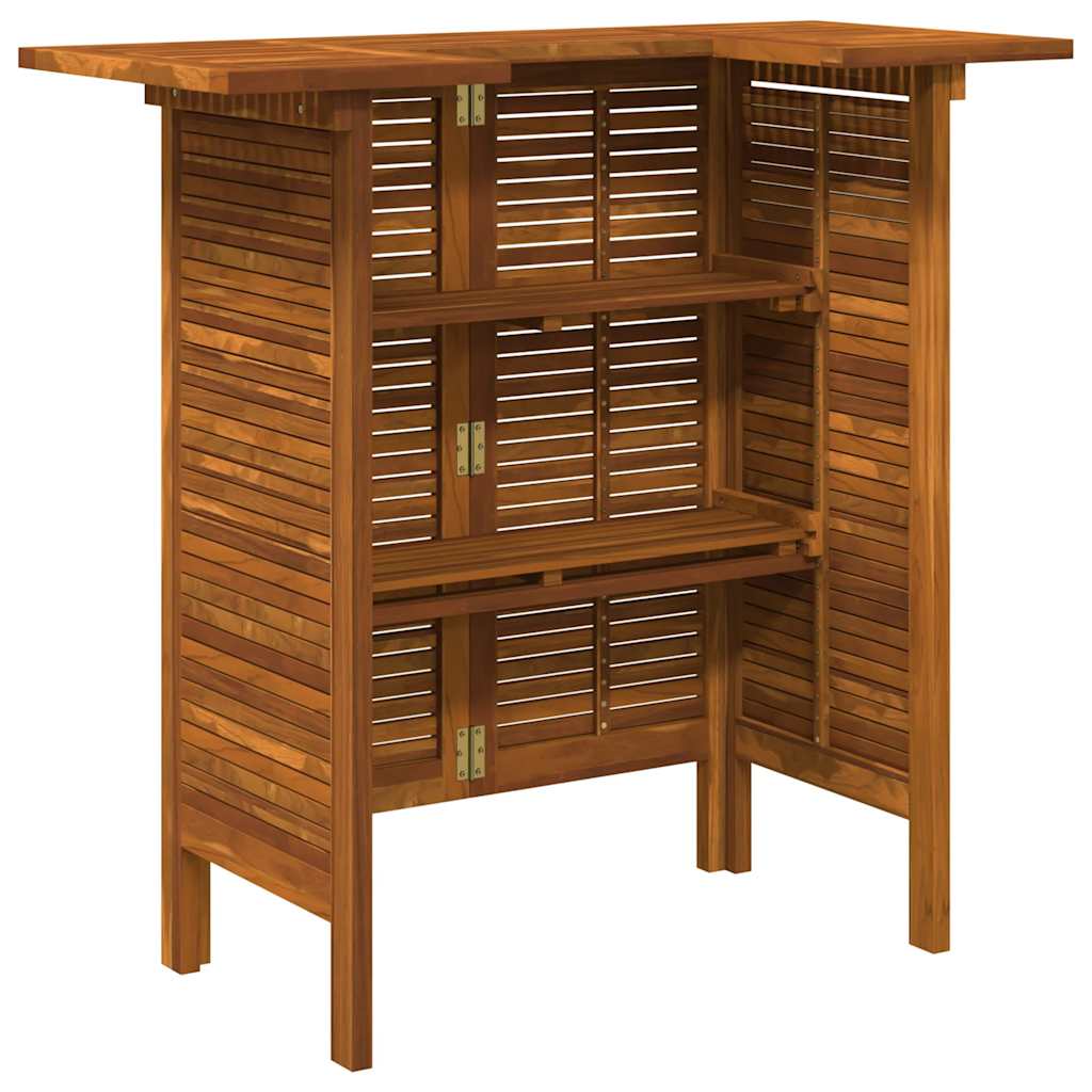 44007 vidaXL Bar Table 110x50x105 cm Solid Acacia Wood