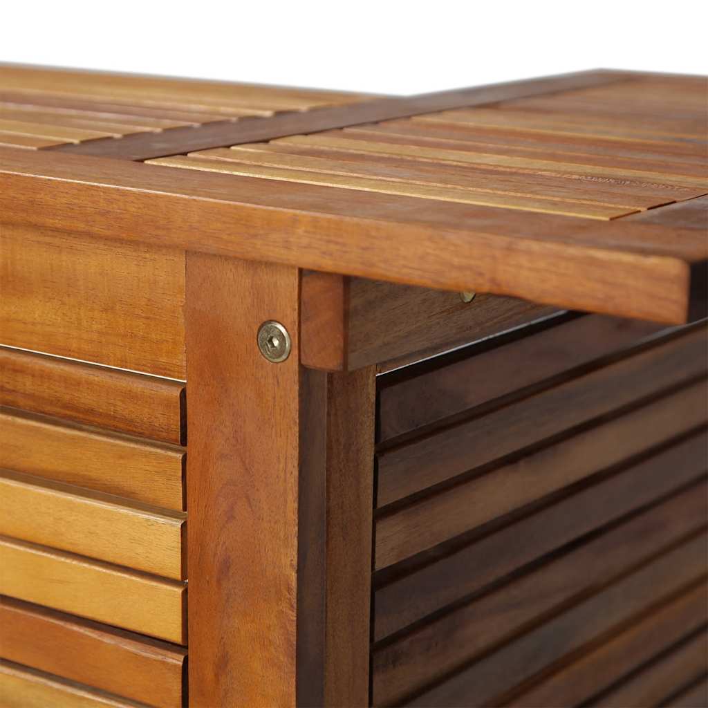 44007 vidaXL Bar Table 110x50x105 cm Solid Acacia Wood