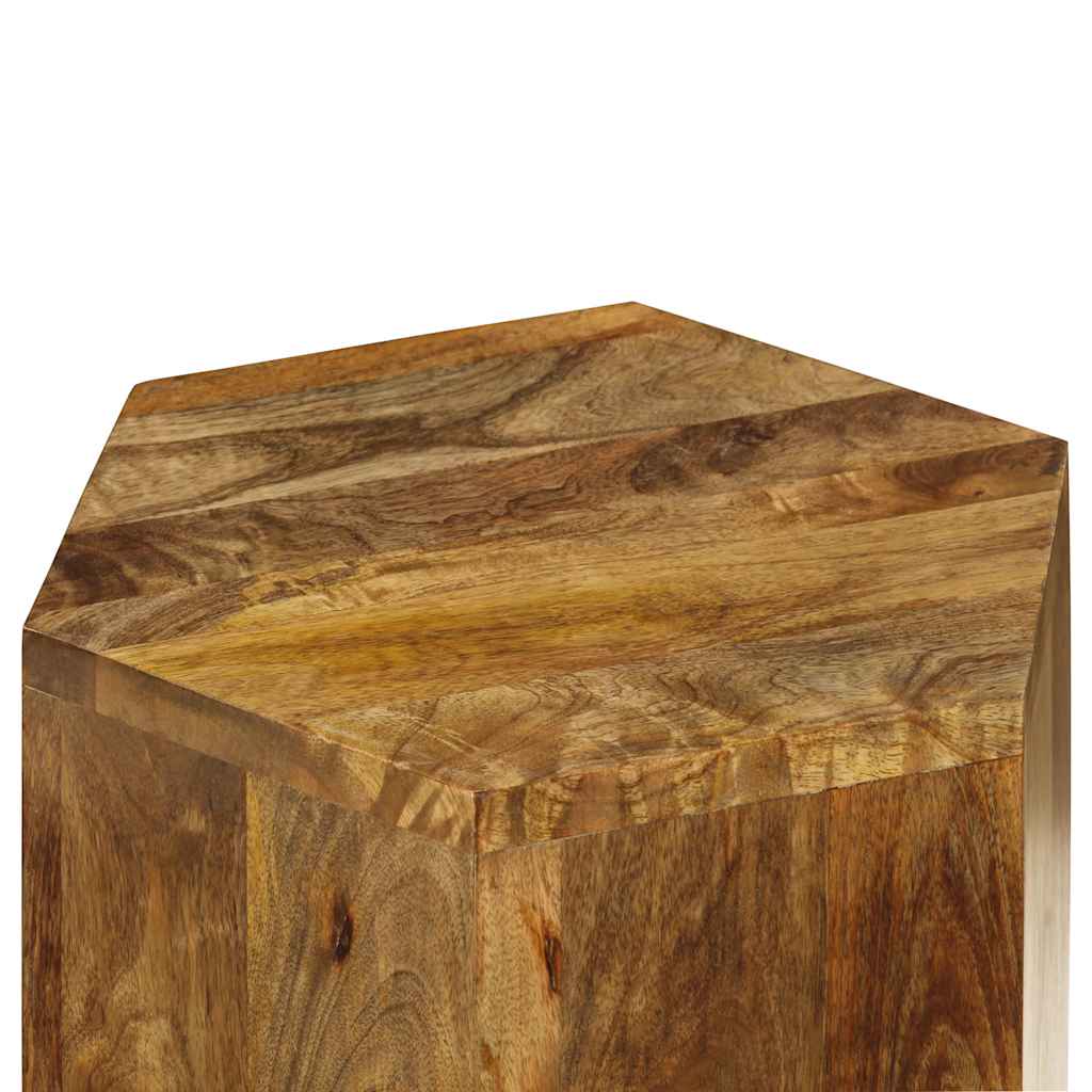 246321 vidaXL Coffee Table Set 3 Pieces Solid Mango Wood