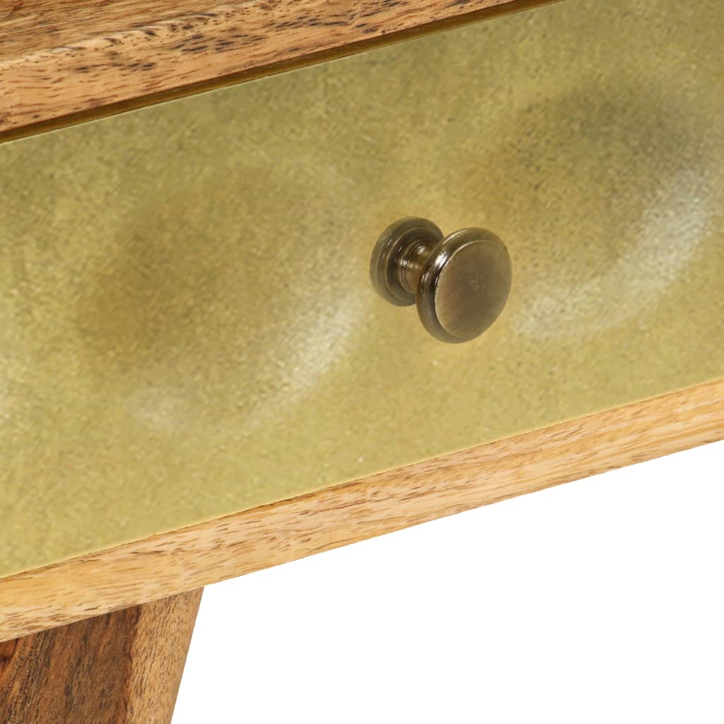 246344 vidaXL Coffee Table Solid Mango Wood 90x50x40 cm