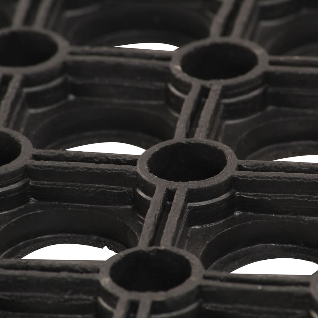 246605 vidaXL Mat Rubber 16 mm 100x200 cm