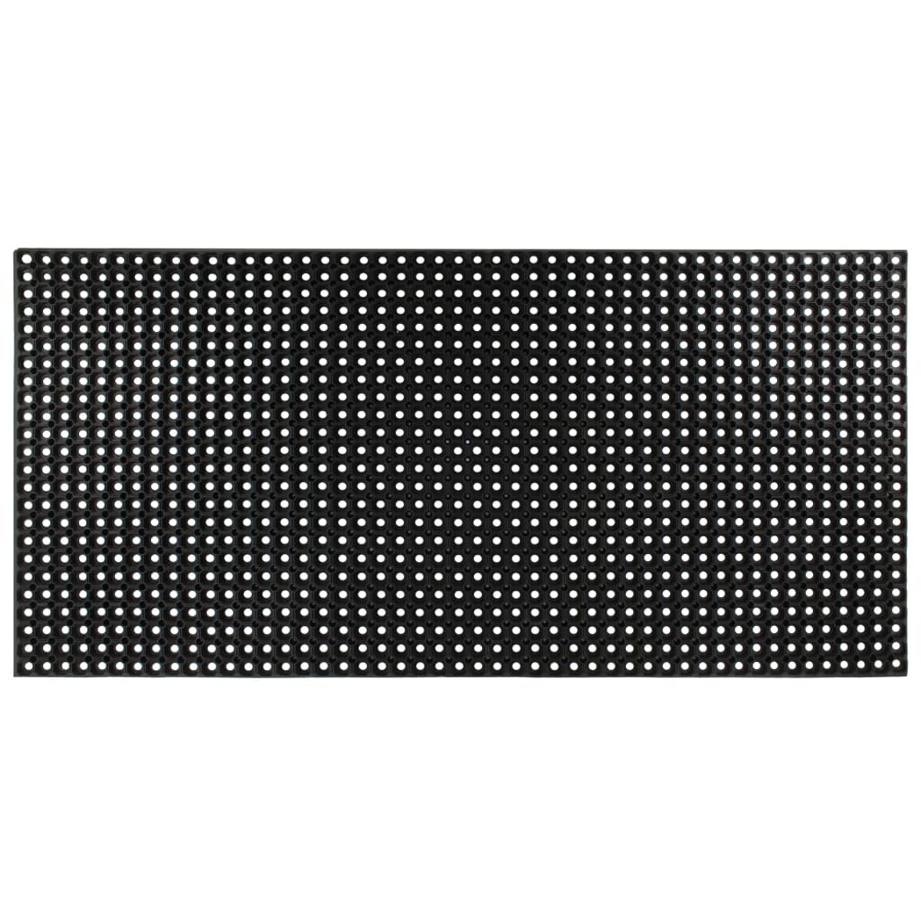 246610 vidaXL Mat Rubber 22 mm 100x150 cm