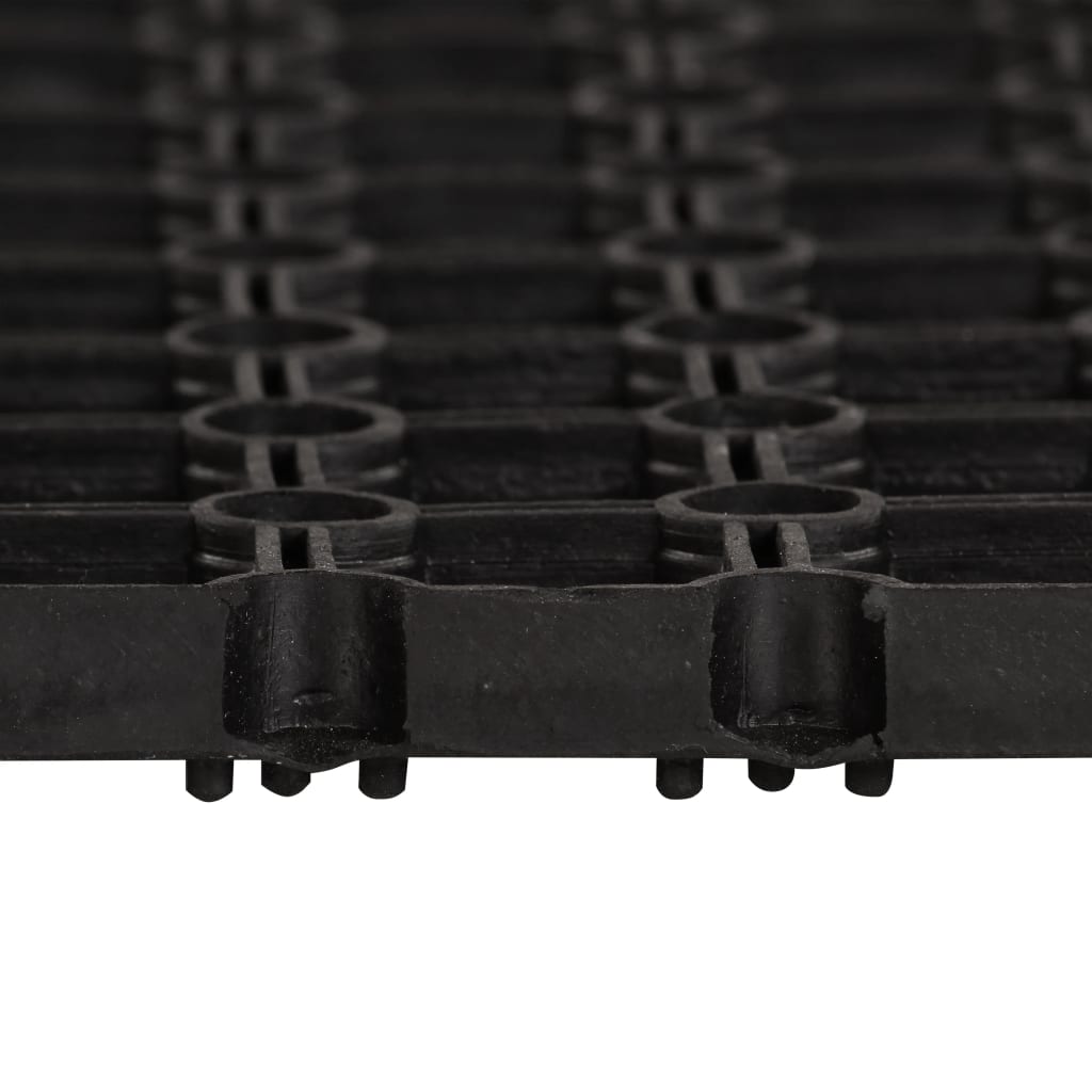 246610 vidaXL Mat Rubber 22 mm 100x150 cm