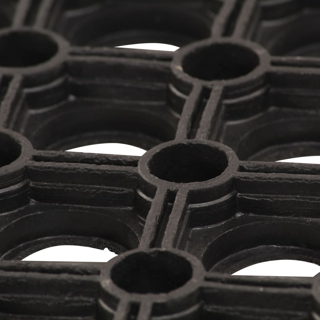 246610 vidaXL Mat Rubber 22 mm 100x150 cm