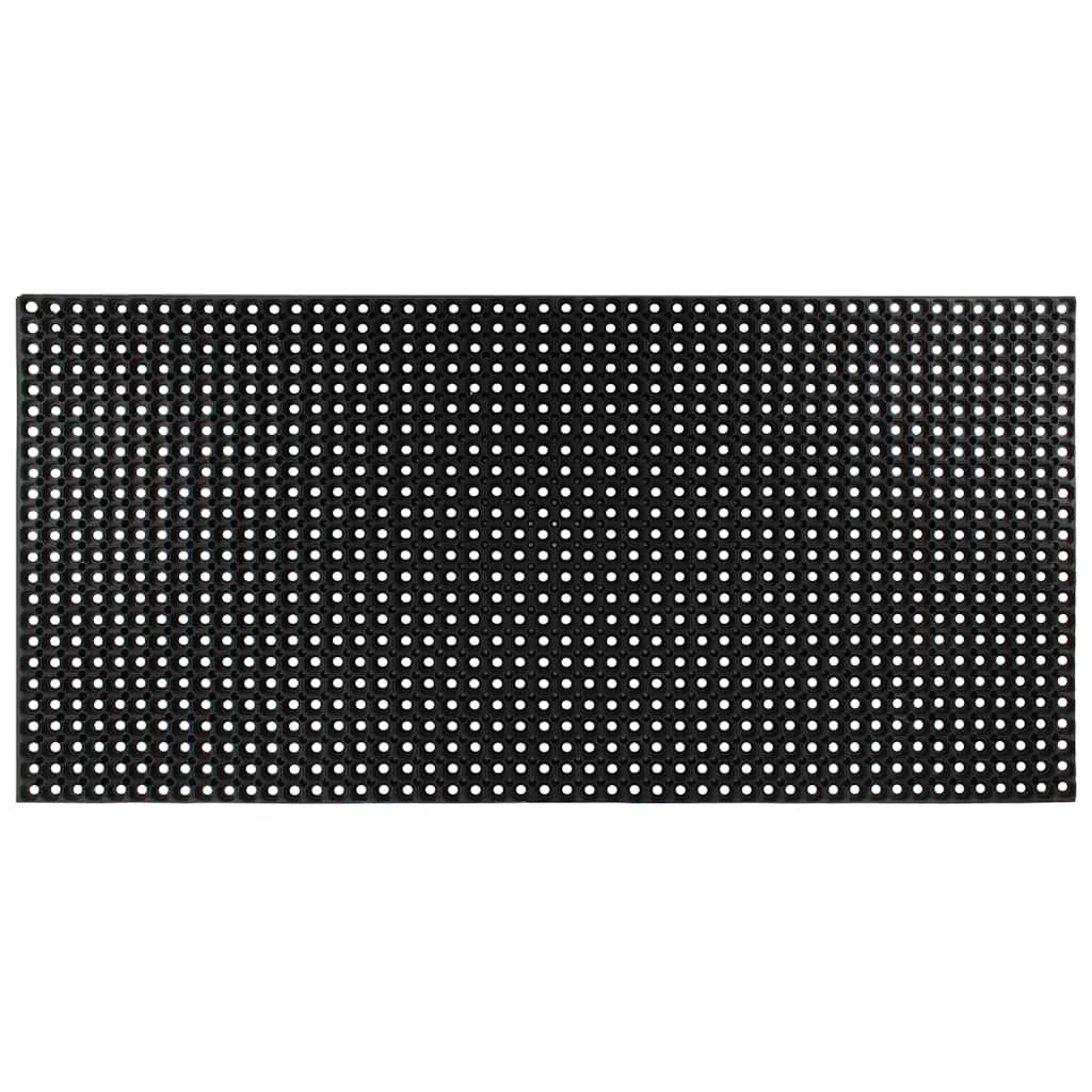 246611 vidaXL Mat Rubber 22 mm 100x200 cm