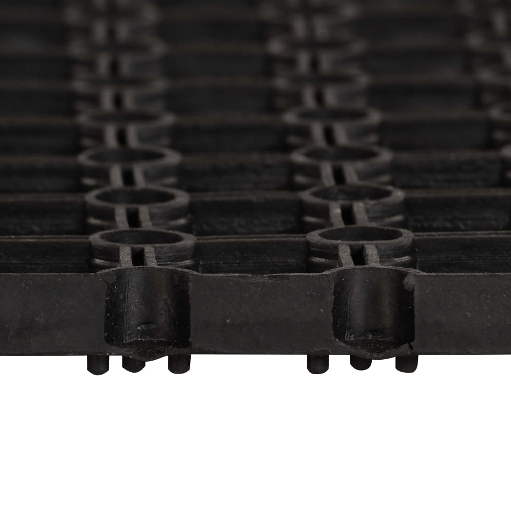 246611 vidaXL Mat Rubber 22 mm 100x200 cm