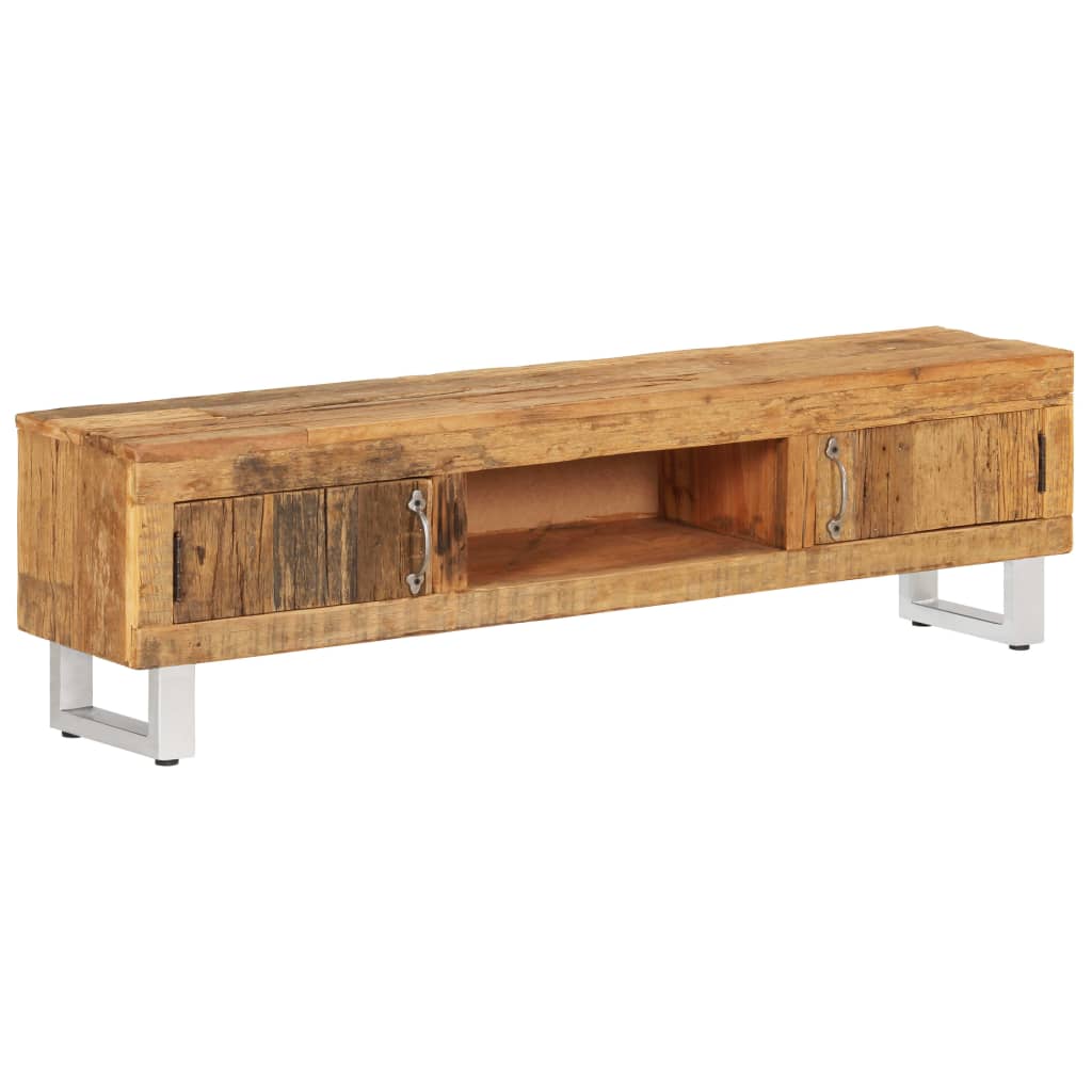 vidaXL TV Stand Solid Reclaimed Wood 140x30x40 cm