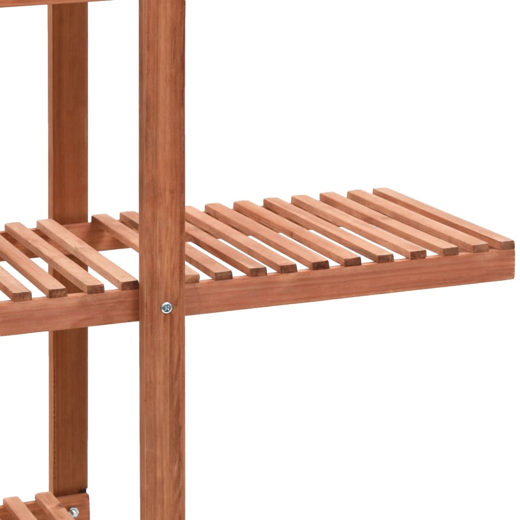 vidaXL Plant Stand Cedar Wood 86x36x139 cm