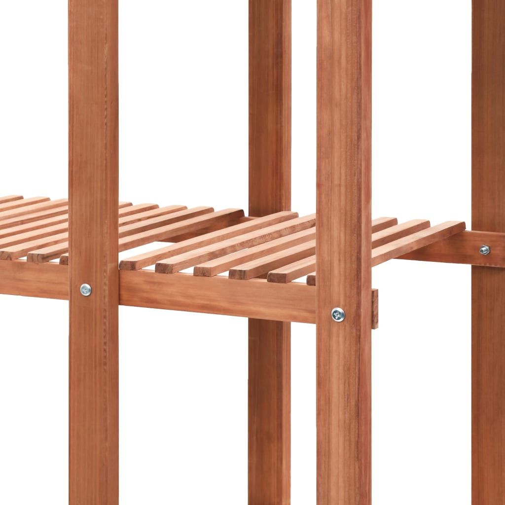 vidaXL Plant Stand Cedar Wood 86x36x139 cm