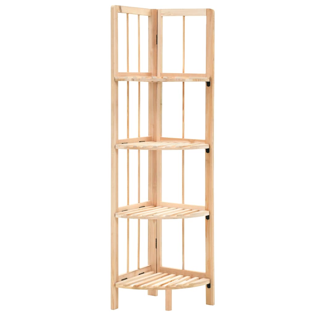246435 vidaXL Corner Shelf Cedar Wood 27x27x110 cm