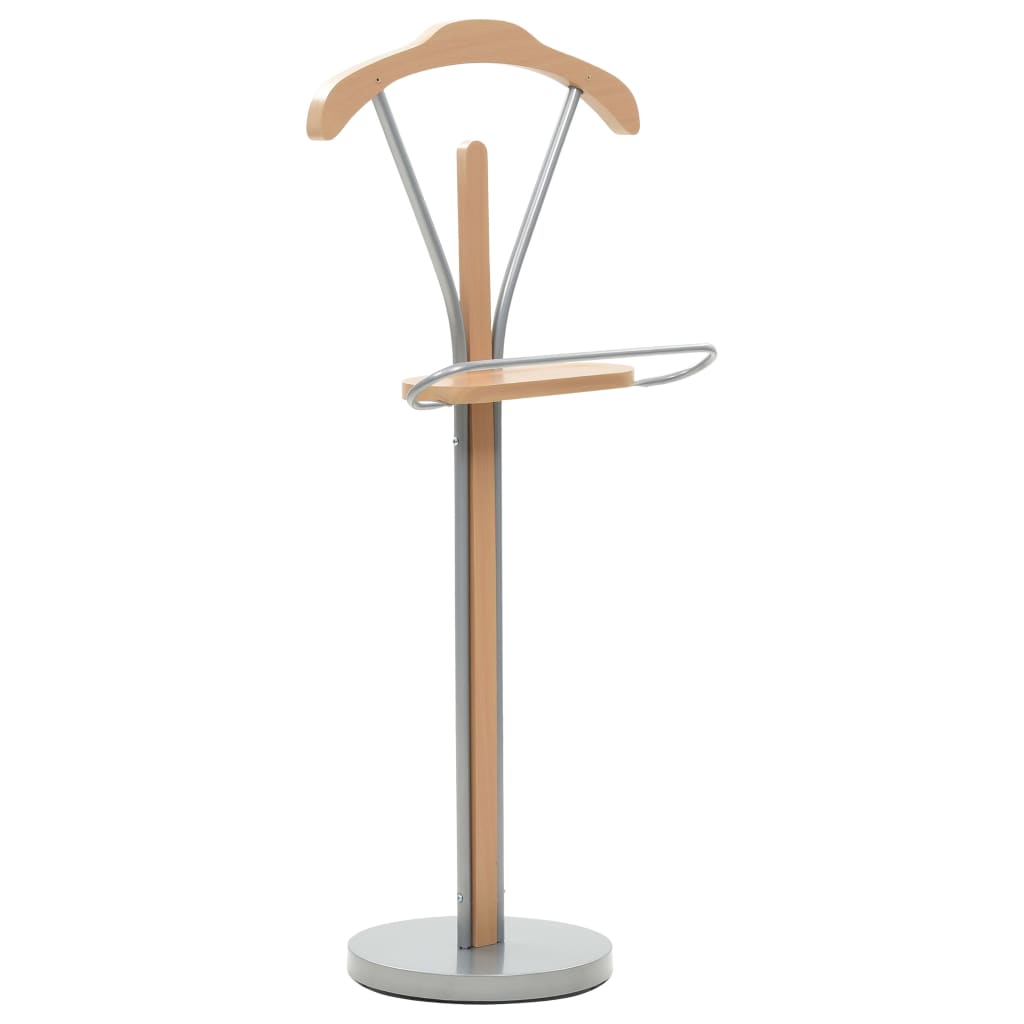 vidaXL Suit Stand 45x35x107 cm Natural