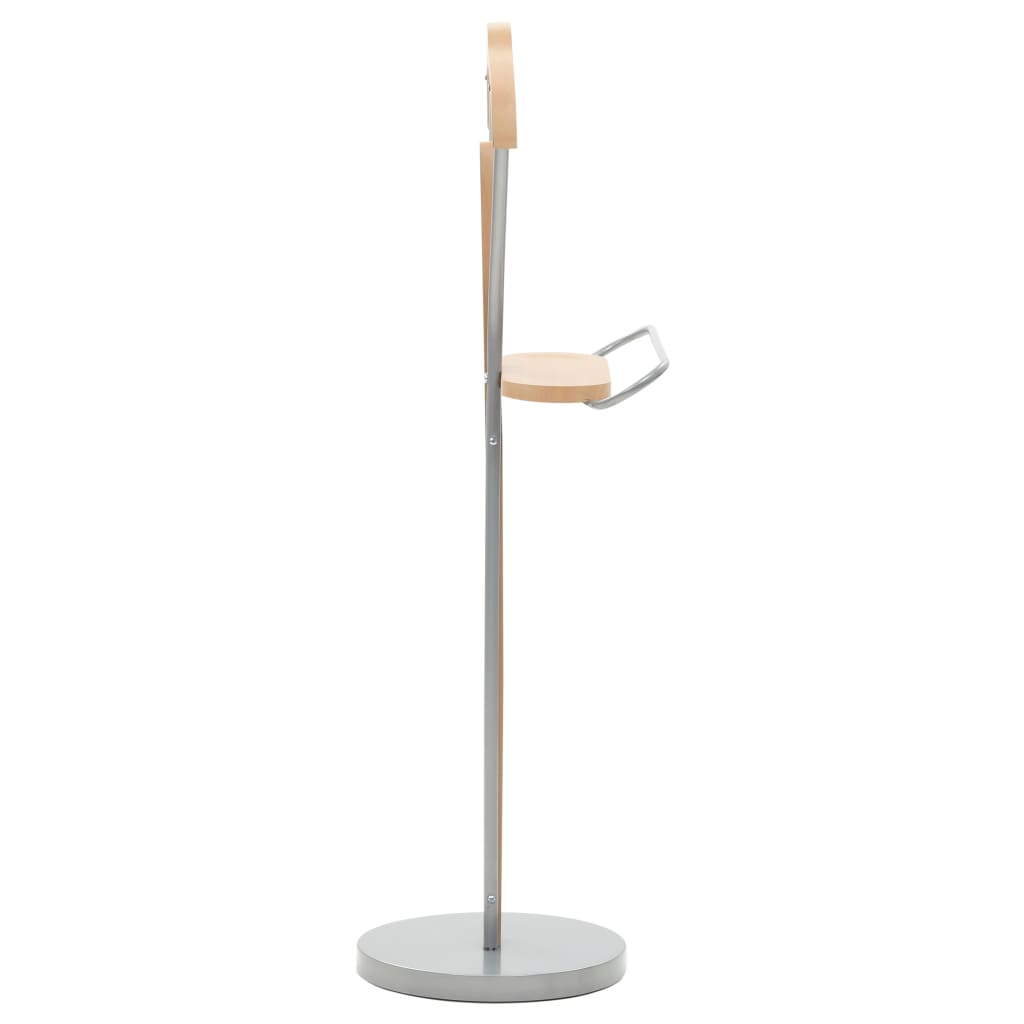 vidaXL Suit Stand 45x35x107 cm Natural