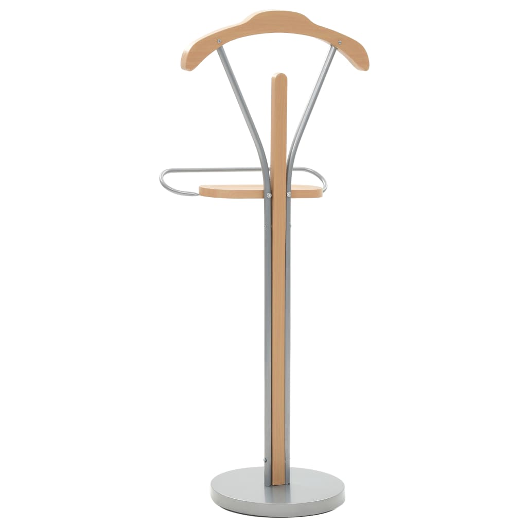 vidaXL Suit Stand 45x35x107 cm Natural