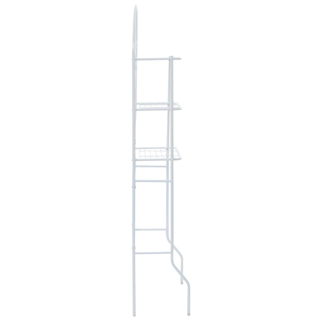 vidaXL Toilet Rack White 60x33x174 cm