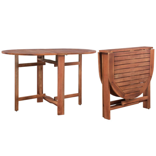 vidaXL Garden Table 120x70x74 cm Solid Acacia Wood