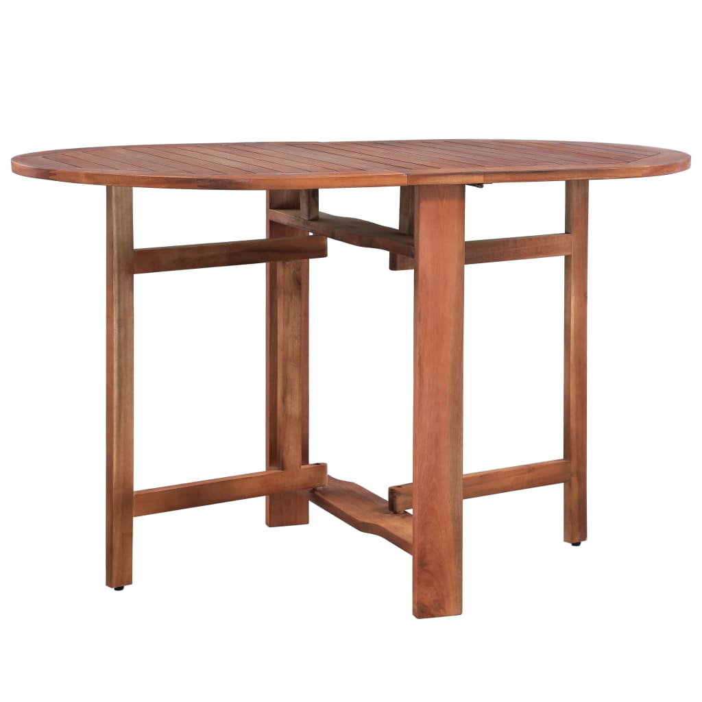 vidaXL Garden Table 120x70x74 cm Solid Acacia Wood