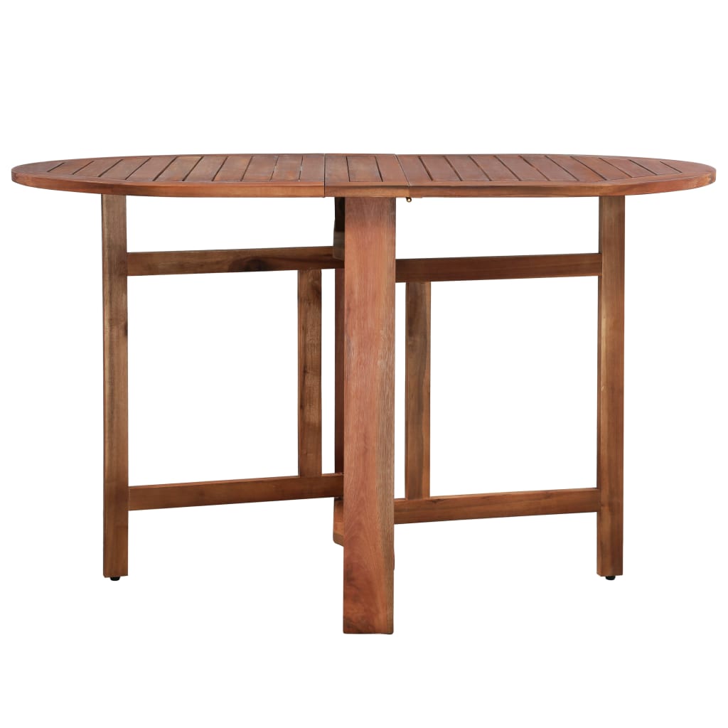 vidaXL Garden Table 120x70x74 cm Solid Acacia Wood