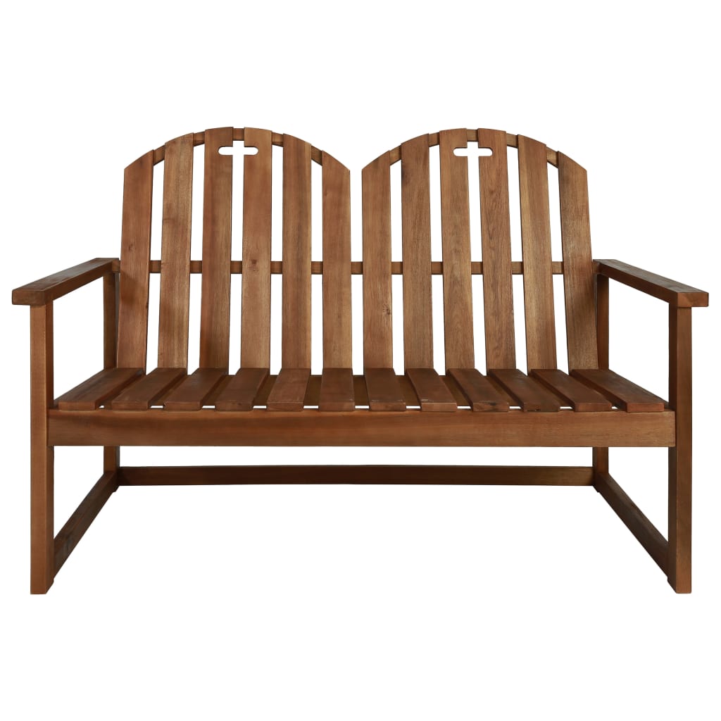 vidaXL Garden Bench 110 cm Solid Acacia Wood