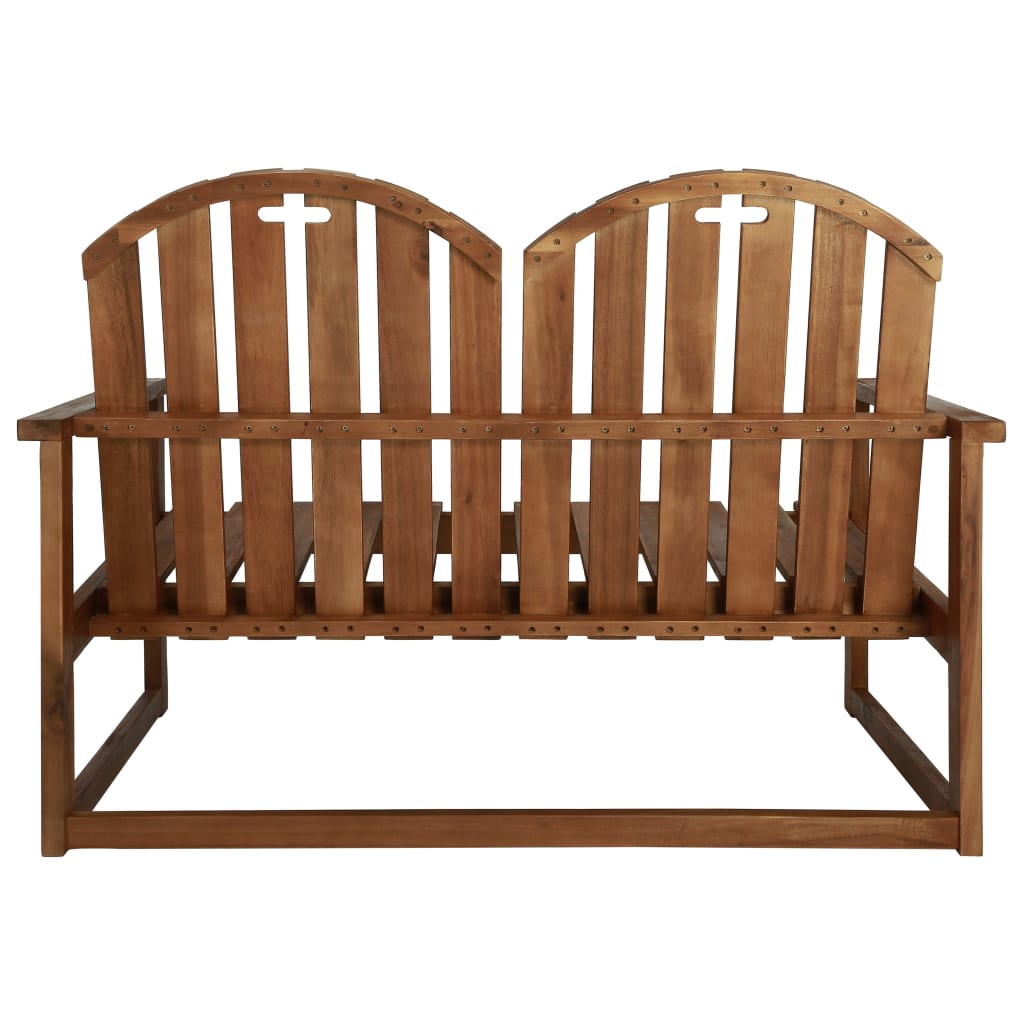 vidaXL Garden Bench 110 cm Solid Acacia Wood