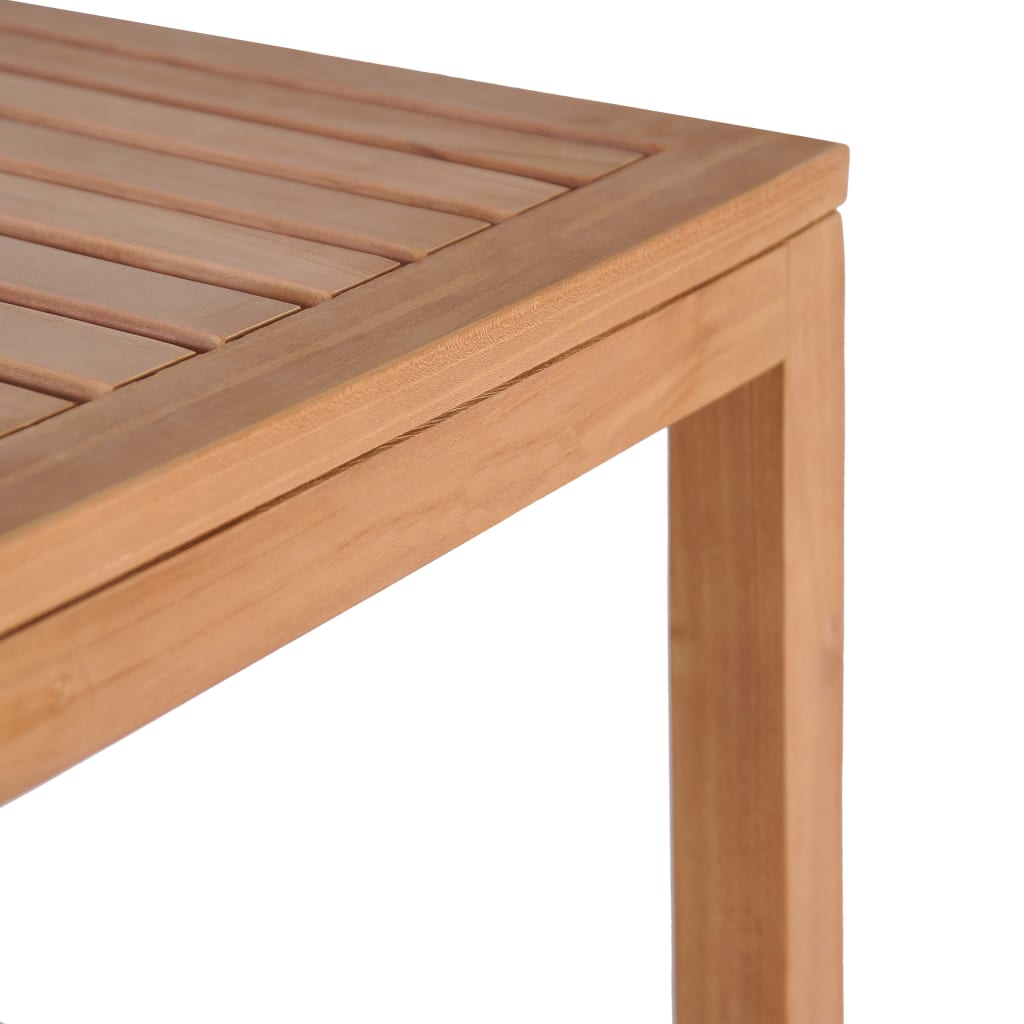 246500 vidaXL 4-Tier Bathroom Storage Rack Solid Teak 42x42x165 cm