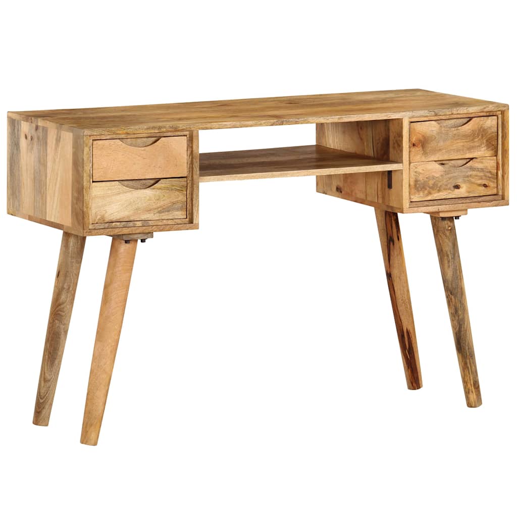 246791 vidaXL Writing Desk Solid Mango Wood 115x47x76 cm