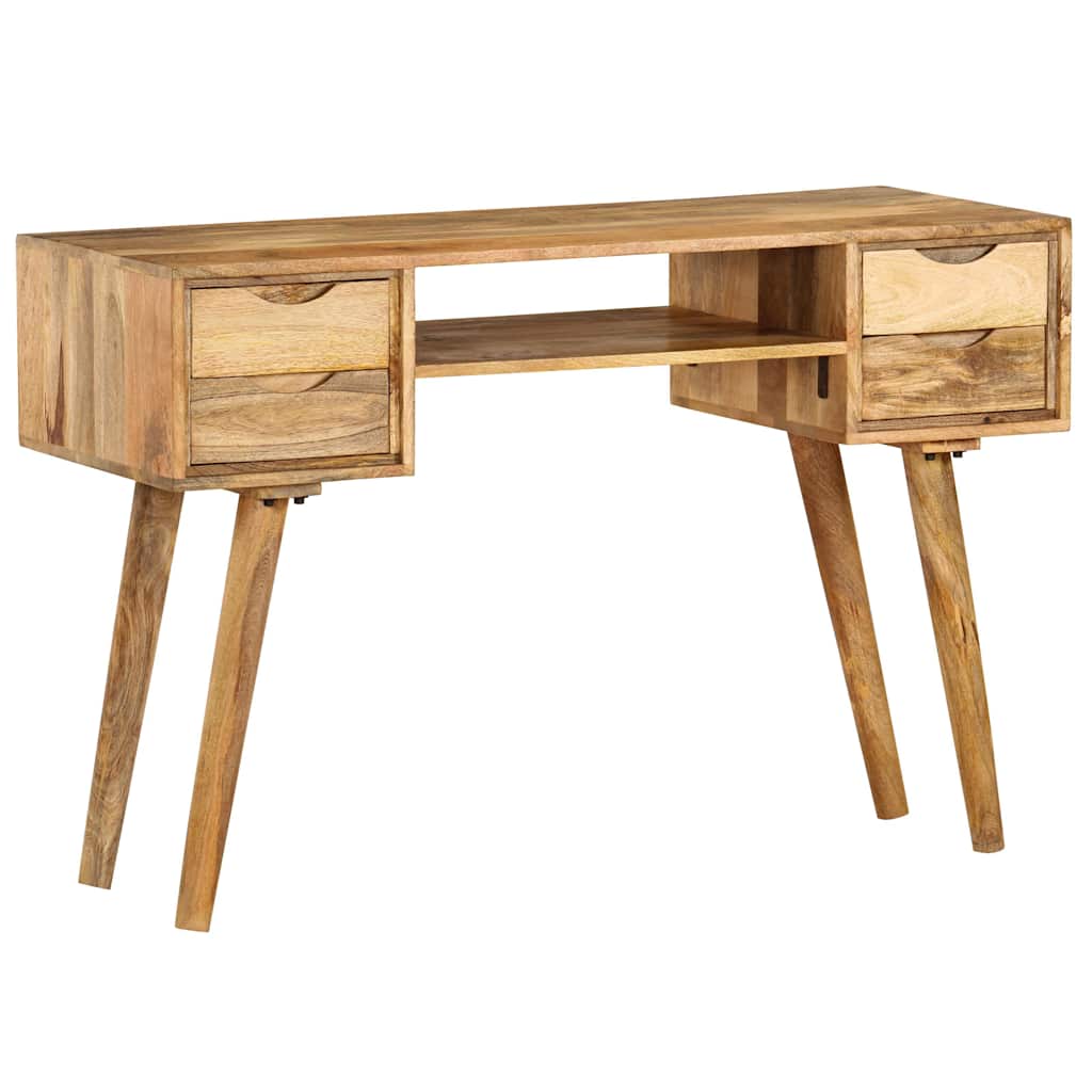 246791 vidaXL Writing Desk Solid Mango Wood 115x47x76 cm