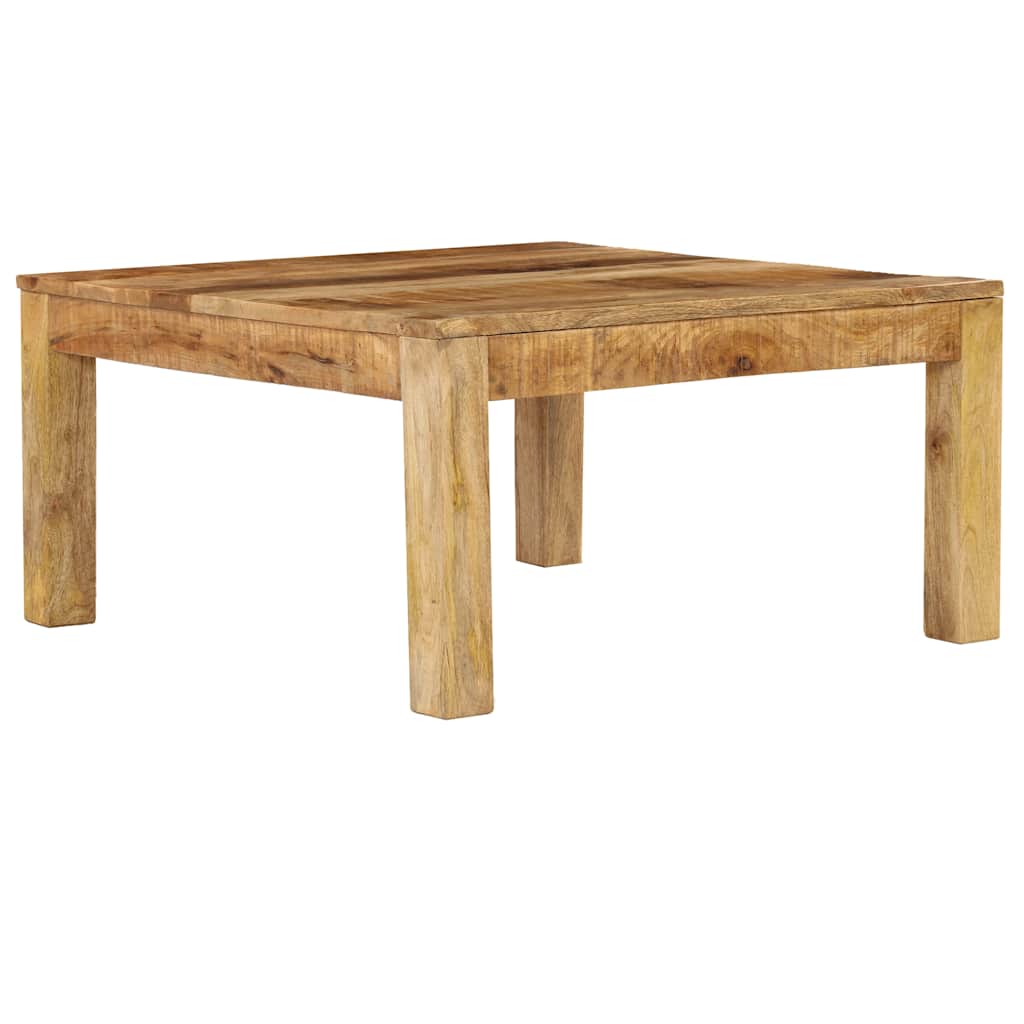 246701 vidaXL Coffee Table 80x80x40 cm Solid Mango Wood