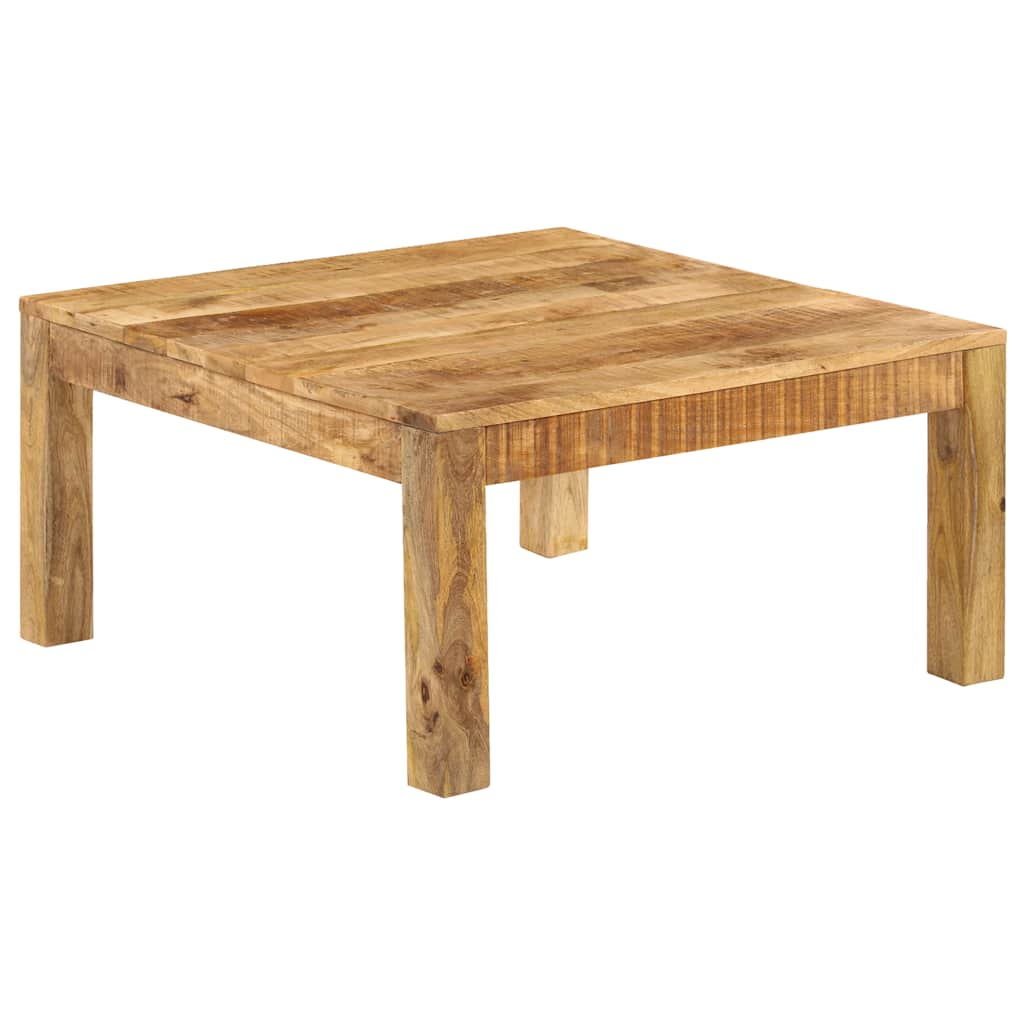246701 vidaXL Coffee Table 80x80x40 cm Solid Mango Wood