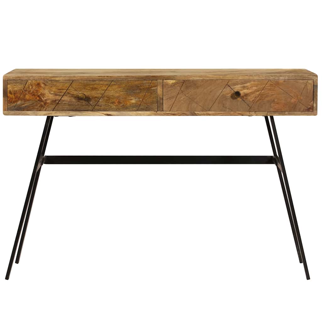 246718 vidaXL Writing desk with Drawers Solid Mango Wood 110x50x76 cm