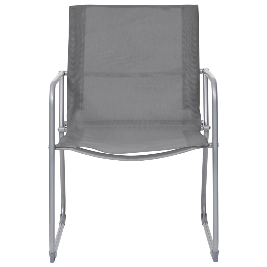 Garden Set | Grey | Textilene fabric, Steel, Glass | Standard |  Durable