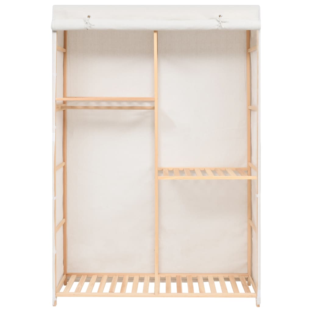 vidaXL 3-Tier Clothes Wardrobe 110x40x170 cm