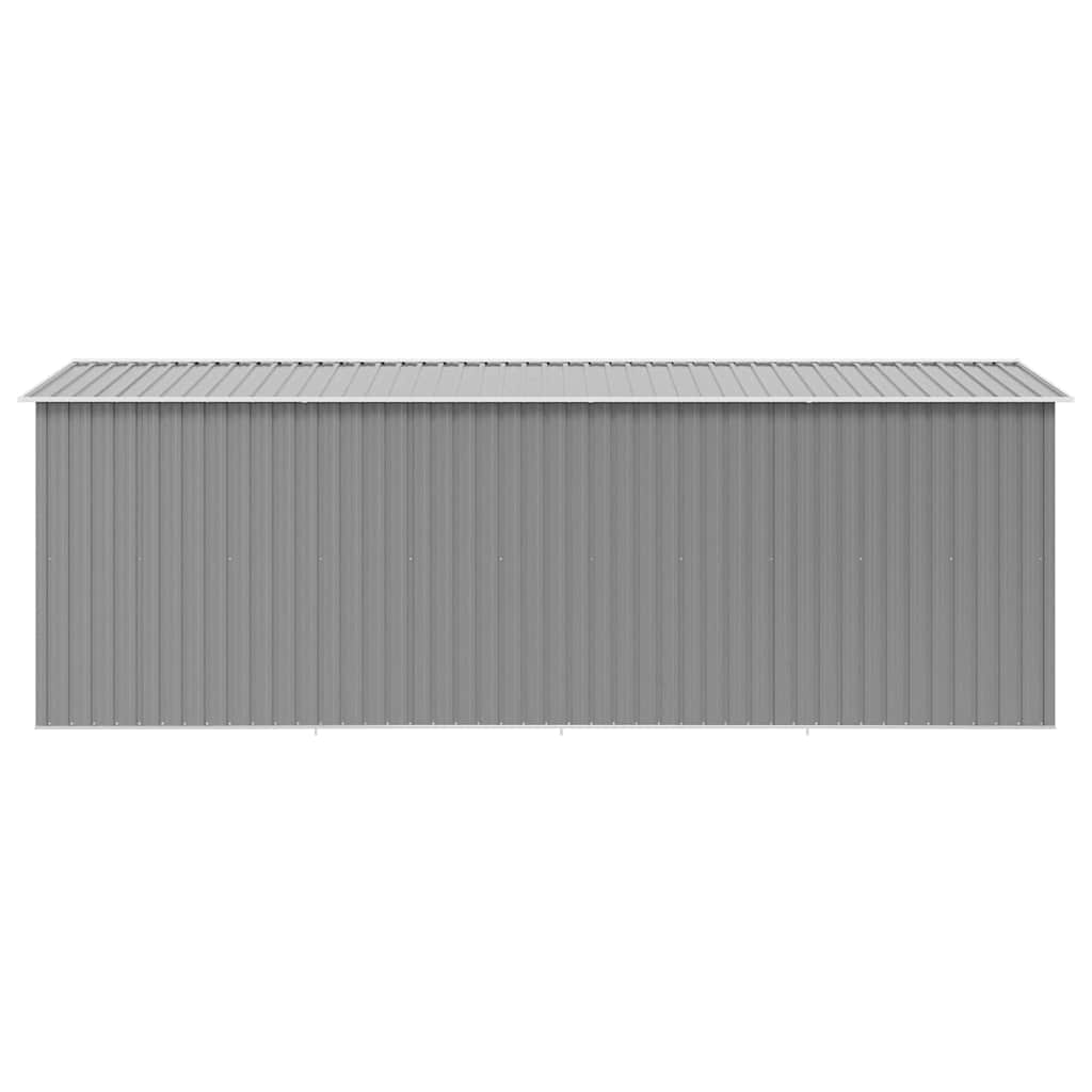 Garden Shed | Metal Grey | Galvanized Steel | 257x489x181 cm