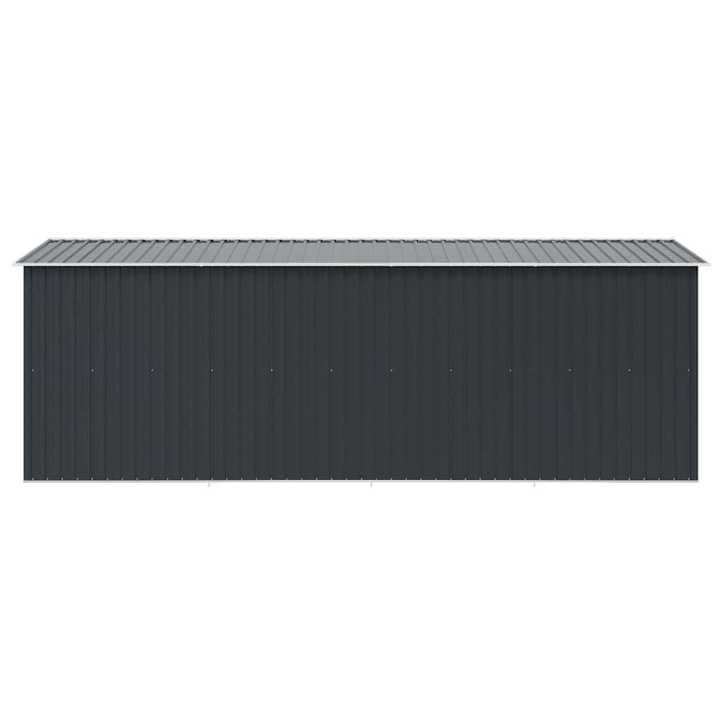 Garden Shed | Anthracite | Galvanised Steel | Large | Garden Shed
