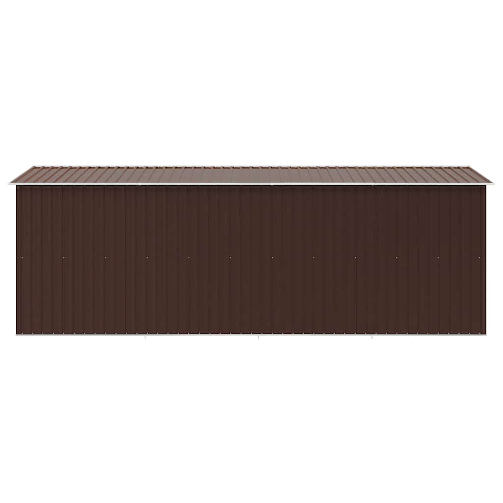 Garden Shed | Brown | Galvanised steel | Large | Durable | Garden Shed