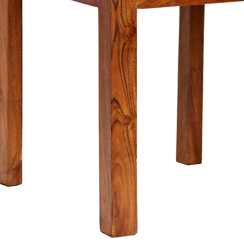 Dining Chair | Set of 6 | Brown | Solid acacia wood | Standard | Durable