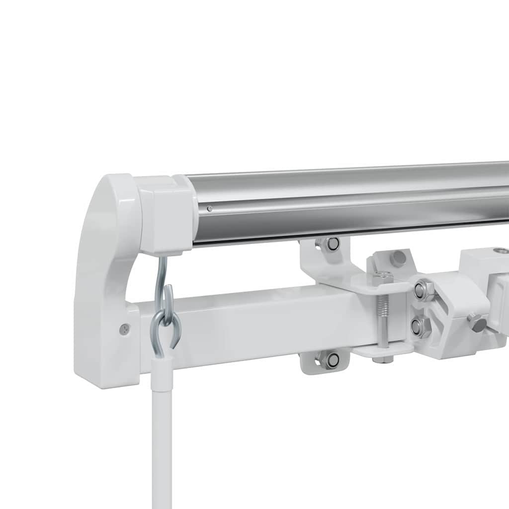Awning Frame Manual White 350 x 250 cm Aluminium