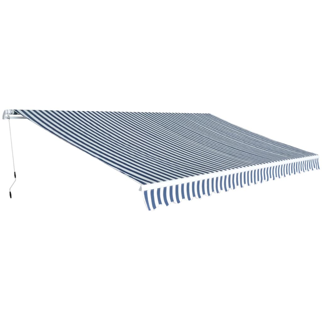Awning Frame White 500 x 300 cm Aluminium