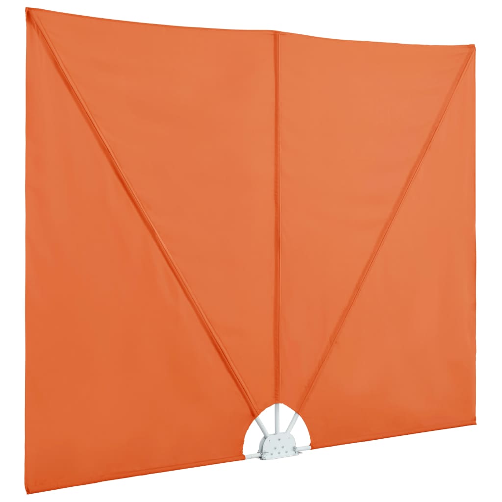 Collapsible Terrace Side Awning Terracotta 400x200 cm