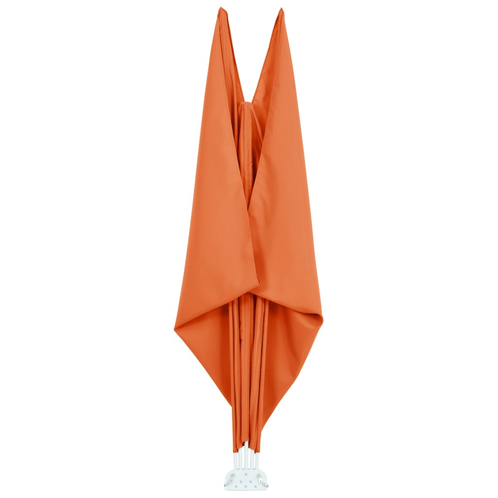 Collapsible Terrace Side Awning Terracotta 400x200 cm