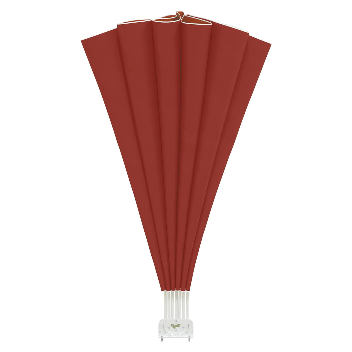 44579 vidaXL Collapsible Terrace Side Awning Terracotta 160 cm