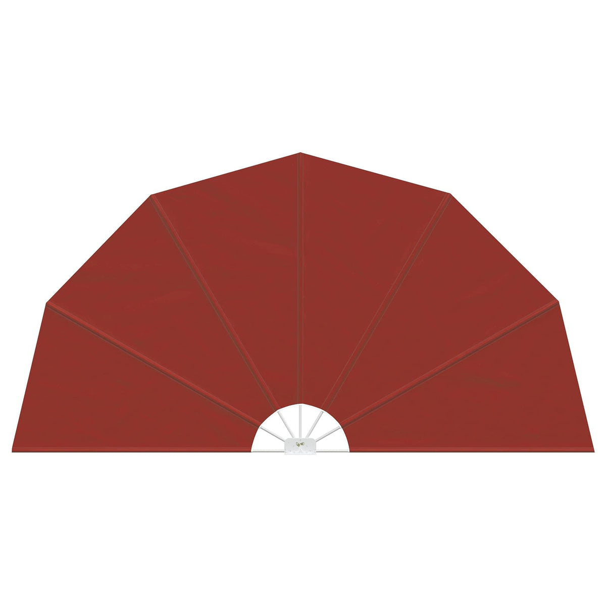44580 vidaXL Collapsible Terrace Side Awning Terracotta 200 cm