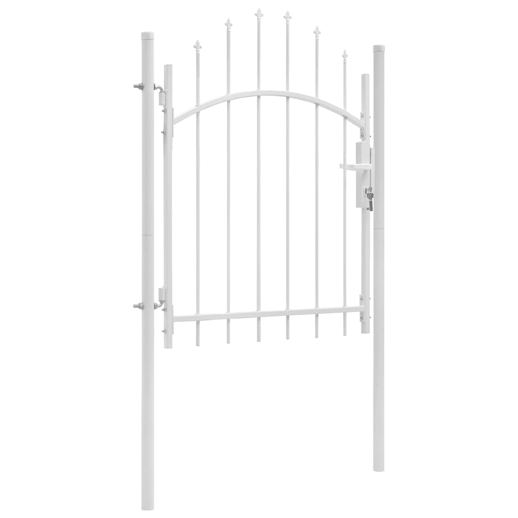 Garden Gate Woerden Steel 1x1.25 m White