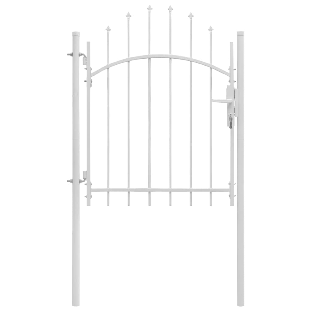 Garden Gate Woerden Steel 1x1.25 m White