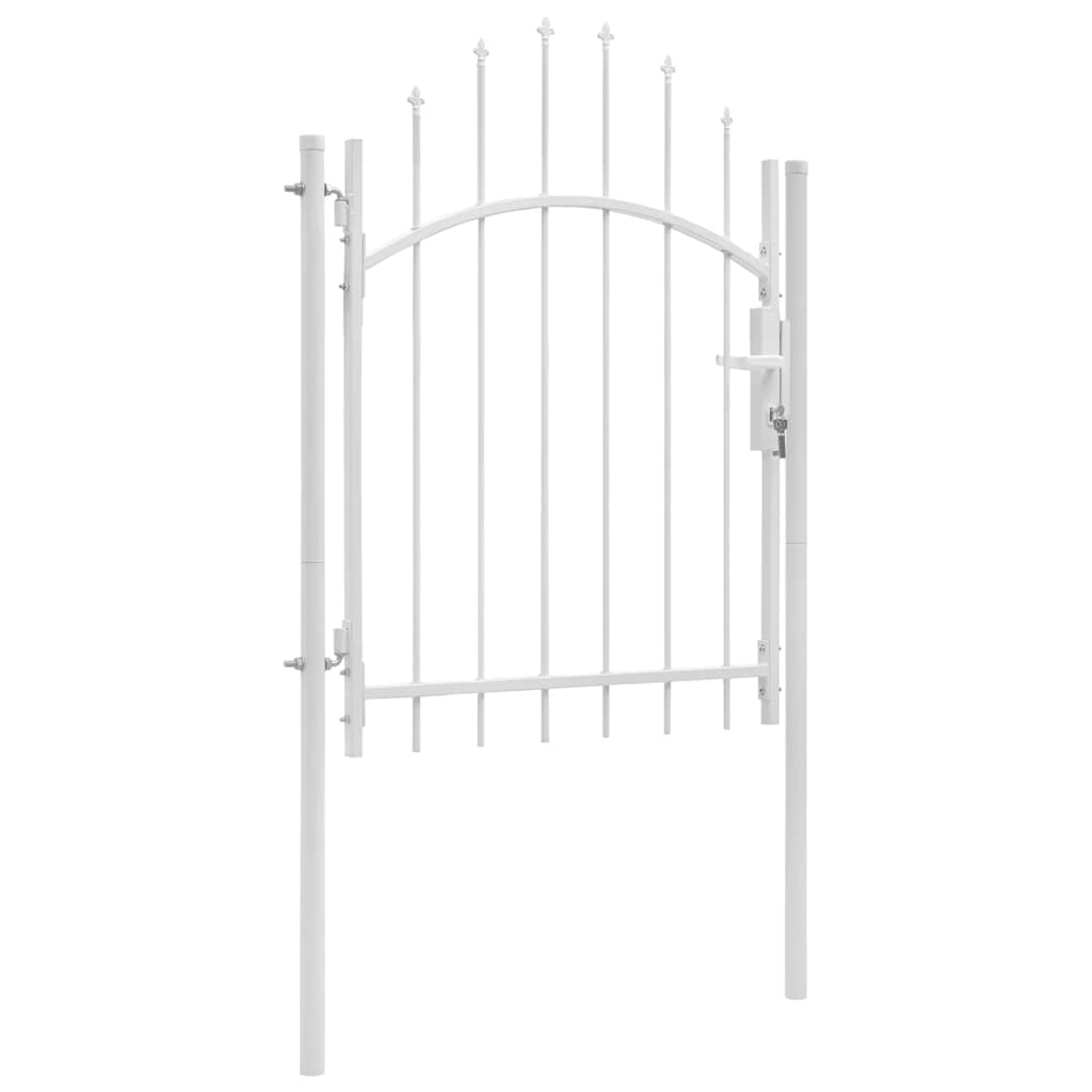 Garden Gate Woerden Steel 1x1.5 m White