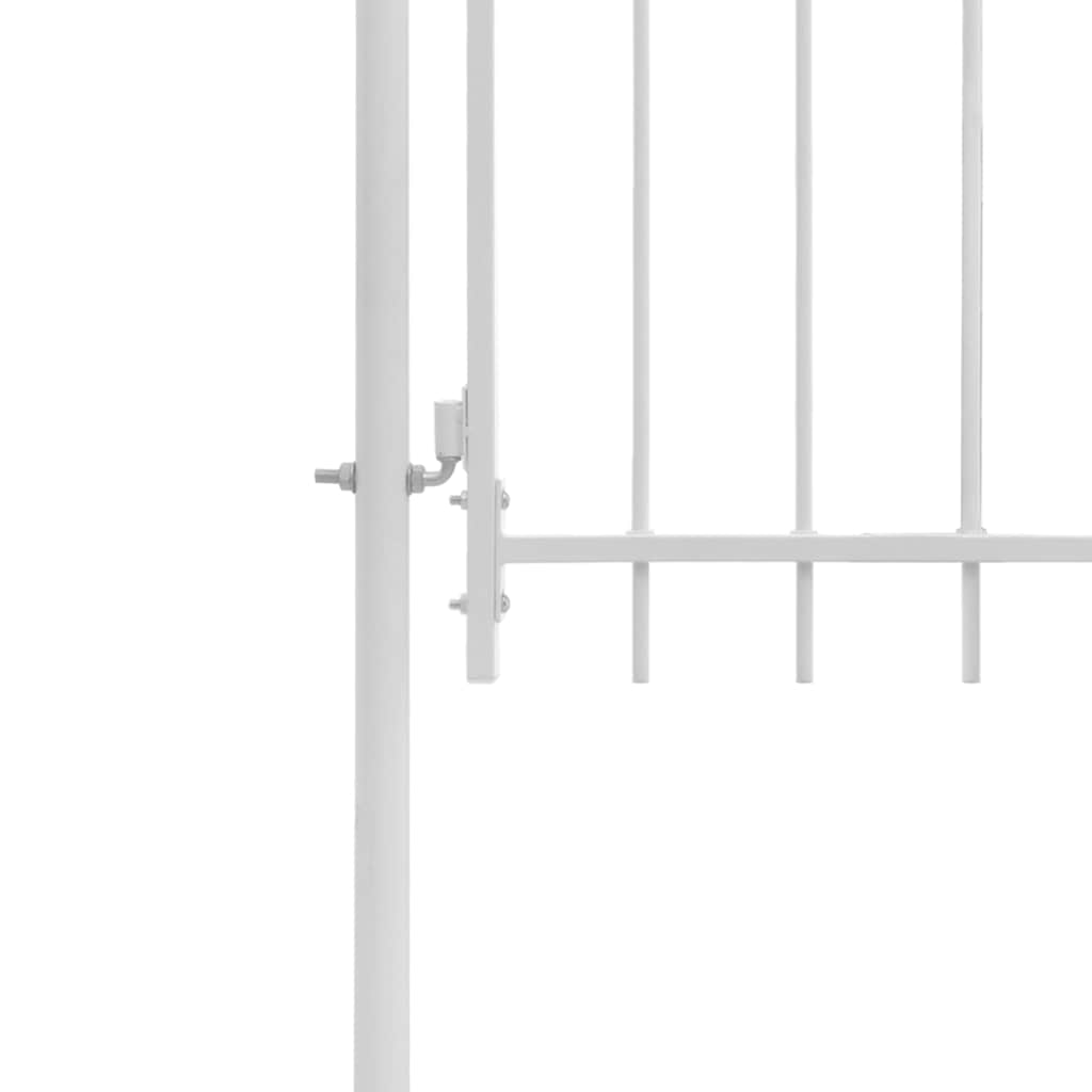 Garden Gate Woerden Steel 1x1.5 m White