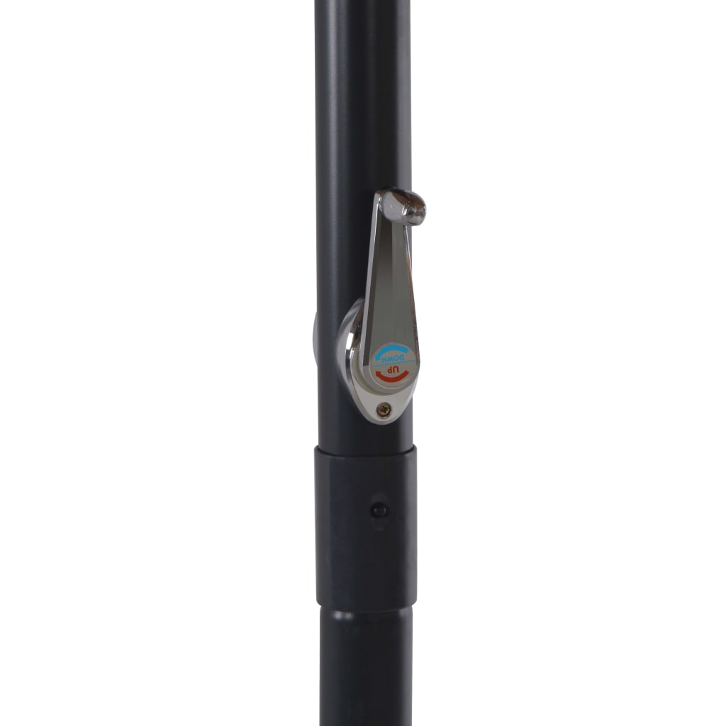 Garden Parasol with Aluminium Pole 500 cm Anthracite